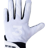 White Tribal Glove