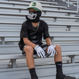 White Tribal Glove