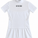 White Short Sleeve Compression Shirt