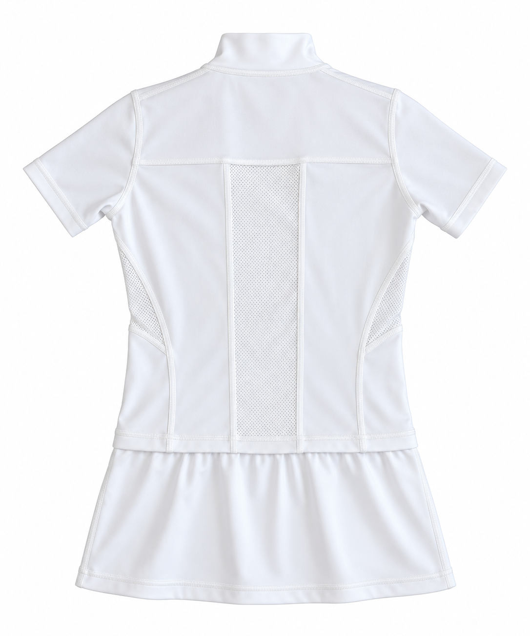 White Short Sleeve Compression Shirt